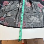 Wild Pearl Whimsigoth Witchcore Eyeshadow Floral Dress Size Large Bell Sleeves Dark Fairy Photo 7