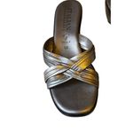 Italian Shoemakers  Size 10  Finer Open Toe Sandals From Italy Photo 5