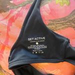 Set Active black sportbody dip sports bra v neck Photo 4