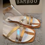 Bamboo 🩶💛 NIB  sandals “Earthdance” size 8 Photo 2