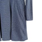 Toad & Co Striped Windmere II Long Sleeve Dress in Navy Organic Cotton, XS Photo 5