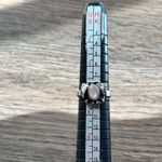 Vintage Sterling Silver Mother of Pearl Moonstone Statement Ring sterling silver Photo 7