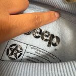 Jeep Official  Light Blue Live Free Pullover Graphic Cotton Sweater Size Small NW Photo 3