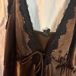 Wild Fable NWT  Women’s Lace Trim Satin Dress Photo 4