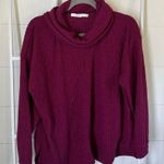 Lush Clothing Lush Red Cowl Neck Sweater Photo 0