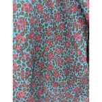 Boden Top Women Lilian Floral Blue Long Sleeve Tie Back High Neck Size 6 Photo 5