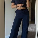 Navy Dress Pants and Button Up top Set / Small Black Photo 2