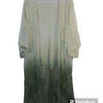 WILD LOVE OMBRE DIP DYED LACE BOHEMIAN KIMONO Photo 0