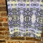 Ali & Kris  Multicolored Snakeskin Sleeveless Keyhole Open Back Top Size Small Photo 2