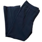 Ann Taylor Factory Curvy Size 16 Navy Slacks Pants Blue Photo 3