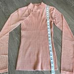 Cocovive Shirt Womens Teens Extra Small Dusty Rose Mesh Sleeves Size XS Photo 3