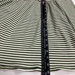 FLAMINGO URBAN, Green & Ivory striped dress, Sz L Size L Photo 4