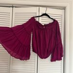 Free People  Off the Shoulder Bell Sleeve Top Photo 0