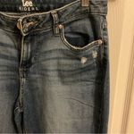 Riders By Lee LEE RIDERS 6 women denim blue cuffed straight leg jeans stretch Photo 5