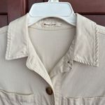 Marine layer  Cream Button-Up Jumpsuit Photo 2