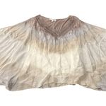 Tempo Paris Women’s Ombré Butterfly Sleeve Blouse Top Silky Feel Size Small Photo 2
