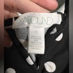 Abound  Black and White Polka Dot Bodysuit Photo 2