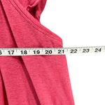 Free People  Shirt Womens XS Pink Linen Cotton Button Front High Low Boho V Neck Photo 6