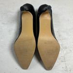 Karen Scott Black Patent Leather Pointed Toe Stiletto Heels Pumps Women Size 8M Photo 3