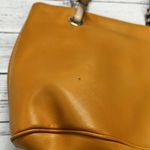 Michael Kors  Mustard Yellow Saffiano Leather Tote Shoulder Bag Photo 4