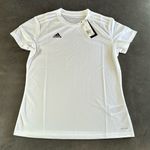 Adidas  Women’s Short Sleeve White Top Climacool Size M NWT Photo 0