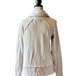 Free People BEACH Cotton Cocoon Cowl Pullover Oak Bark long sleeve knit XS/S Photo 5