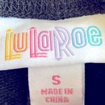 LuLaRoe  Black Queen Of Hearts Sweat Pants! Photo 5