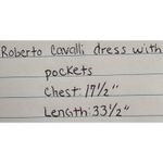 Roberto Cavalli  Animal Print V-neck‎ Dress Size 42 Waist 29 Photo 14