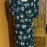 Vtg 80s floral tea party midi dress Size 10 Photo 10