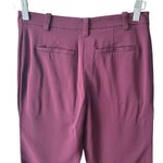 Rebecca Taylor Refined Suiting Boot Pant in Oxblood Sz 26/4 Photo 5