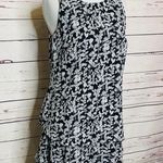 Ralph Lauren NWT Lauren Black & White Floral Sleeveless Shift Dress Size XS Photo 3