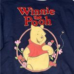 Disney ’s Winnie the Pooh Womens Blue Crewneck Sweatshirt Photo 2