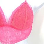 Victoria's Secret  Long Line Lacy Bralette in Coral‎ Photo 5