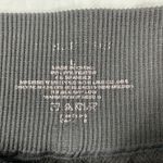 Textured High Waist Leggings Women's Large Sculpt Compression Tummy Control EUC Gray Photo 5