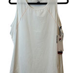 FILA  Women XL White Tennis Tank Top Activewear Athletic Sleeveless Performance # Photo 0