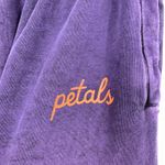Petals by Petals and Peacocks I Fly You Fly Purple Wash Sweatpants Photo 3