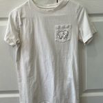 Ivory Ella  White and Blue Elephant T-Shirt Photo 1