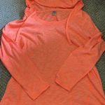 Bright Activewear Top Lightweight Hoodie size 14/16 Orange Photo 0
