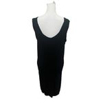 Emilio Pucci Black Silk Shift Mini Dress Women’s Size 10 Sleeveless Keyhole Photo 2
