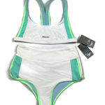 Speedo  Swimsuit 2 Piece Color Block Size Small NEW! Photo 0