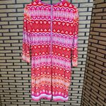 Eliza J Eliza J. Orange And Pink Dress Size 10 Photo 1