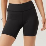 Outdoor Voices  Tech Sweat 6” Short Size XS Black Biker shorts Photo 0