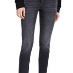 ZARA Raw Hem Distressed Denim Skinny Jeans Grey Size 4 Photo 0