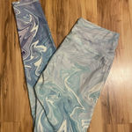 Silverwind Ocean Marble Leggings Blue Size M Photo 0