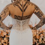 Casablanca Bridal Wedding Dress Style Belle White Size 12 Photo 5