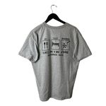 Vintage Y2K Baghdad Iraq T Shirt Gray XL Extra Large Graphic Tee Cotton Solid Photo 2