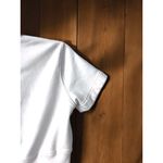 Abercrombie & Fitch Abercrombie Fitch XS Soft AF Collection Cropped Polo Shirt White Short Sleeve Photo 12