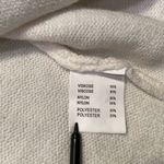 Elenza by L&L‎ white boxy turtleneck sweater, cropped, long sleeve.sz sm Photo 4