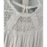 G.H. Bass White Lace Chest Detail Women's Small Photo 1