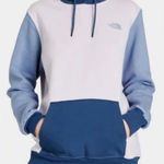 The North Face Blue and White Color Blocked Sweater Photo 0